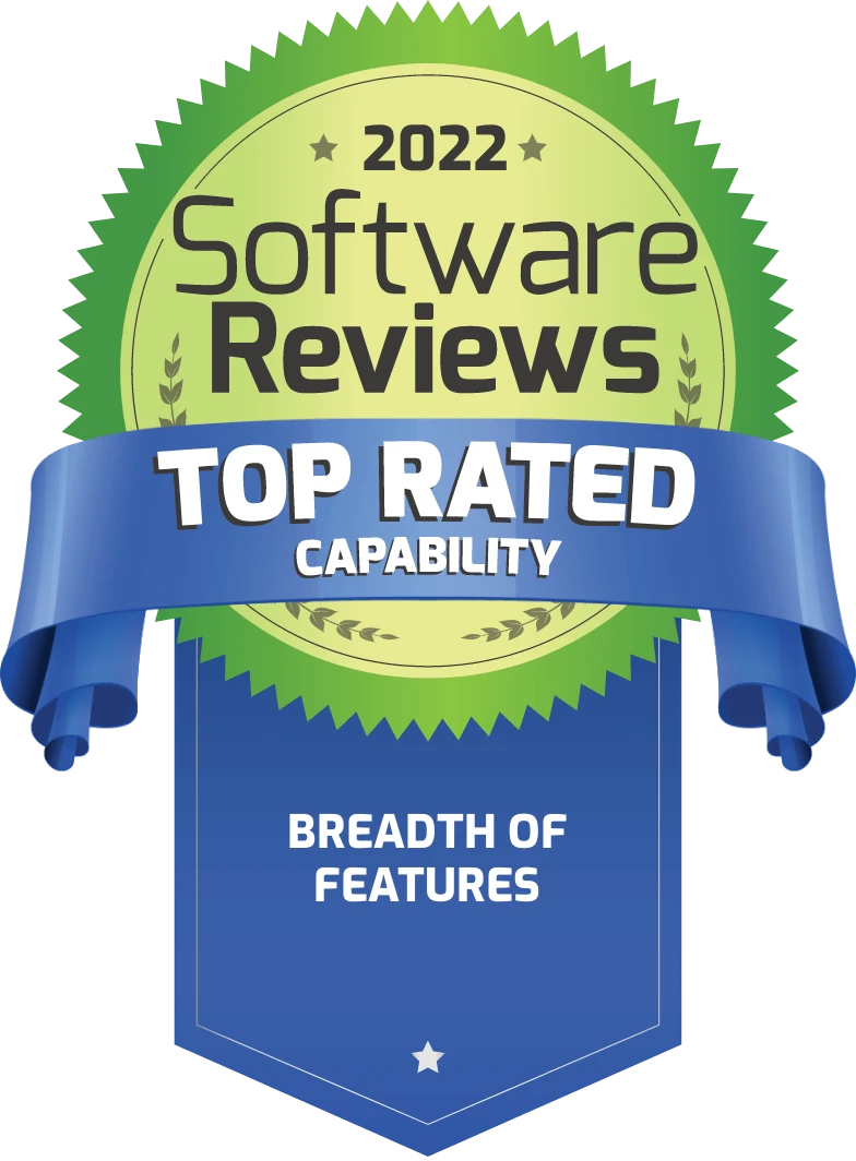 Breadth of Features Capability 2022 Award